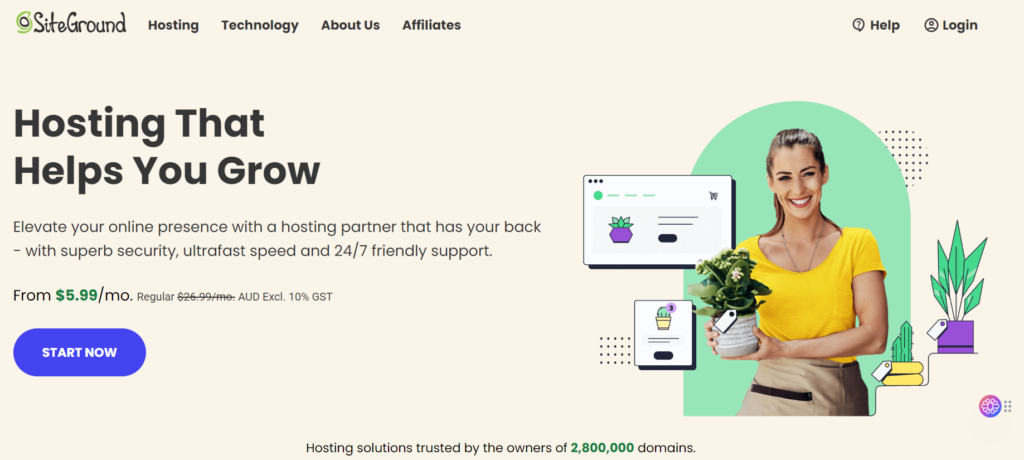 How To Start a WordPress Blog On Siteground? - Aimingthedreams